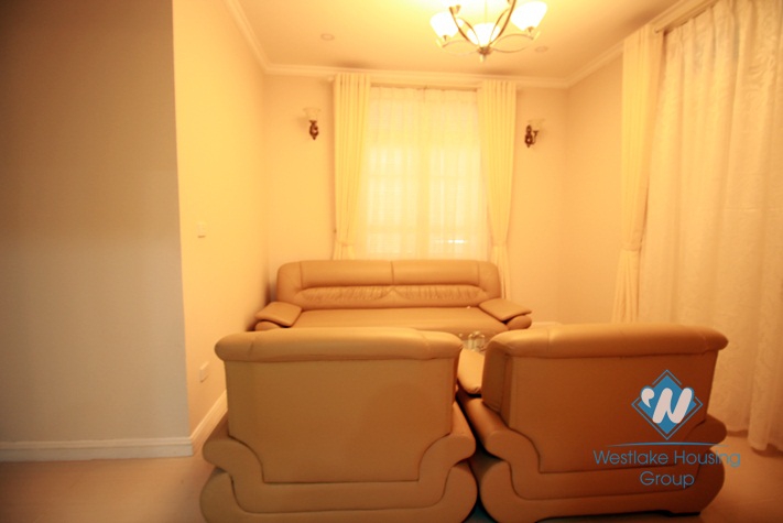 Newly renovated house with back yard and garage for rent in Ciputra Ha Noi